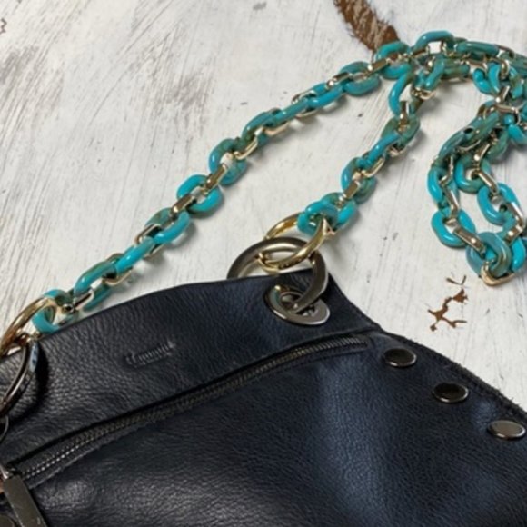 Turquoise Acrylic Purse Strap - Picture 5 of 6